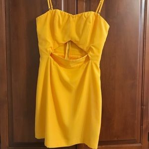 Gorgeous Yellow Marciano Dress